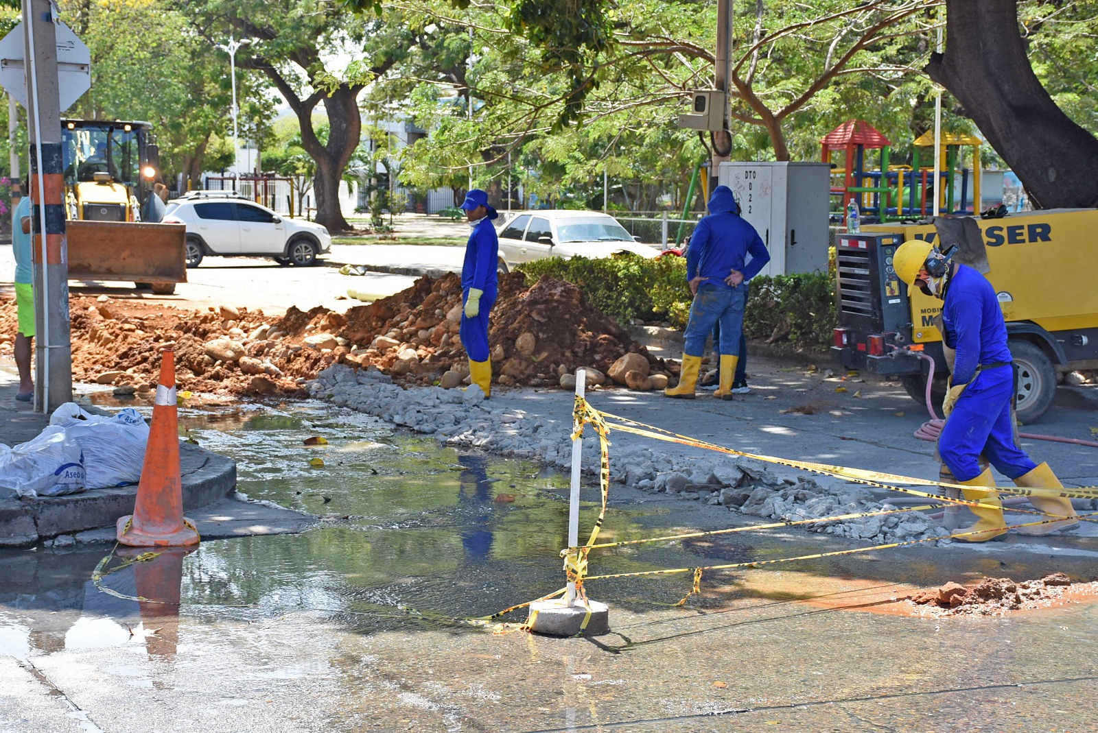 “Emdupar ha estado presente para solucionar problemática de agua”: Agente Especial de Emdupar